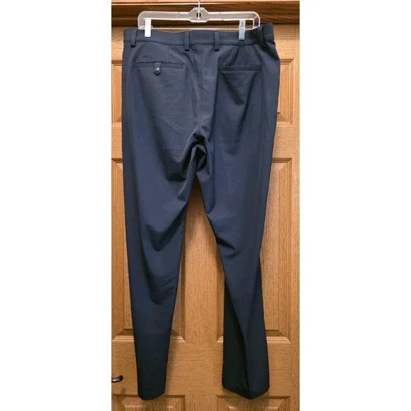 Greg Norman Golf Pants ML75 Micro Lux Men's Size 36x32 Navy Blue - Picture 3 of 13